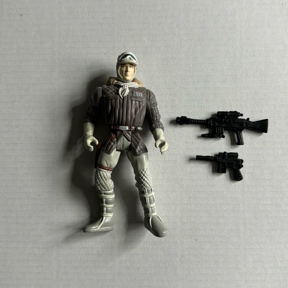 Star Wars The Power Of The Force Han Solo In Hoth Gear 1995